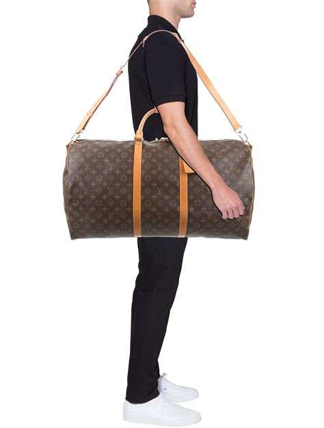 louis vuitton keepall 60 used|louis vuitton keepall bandouliere monogram.